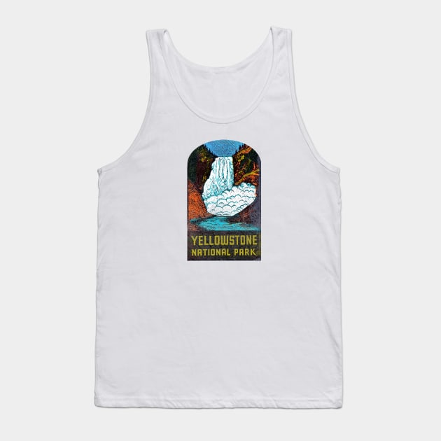 Yellowstone National Park Tank Top by Midcenturydave